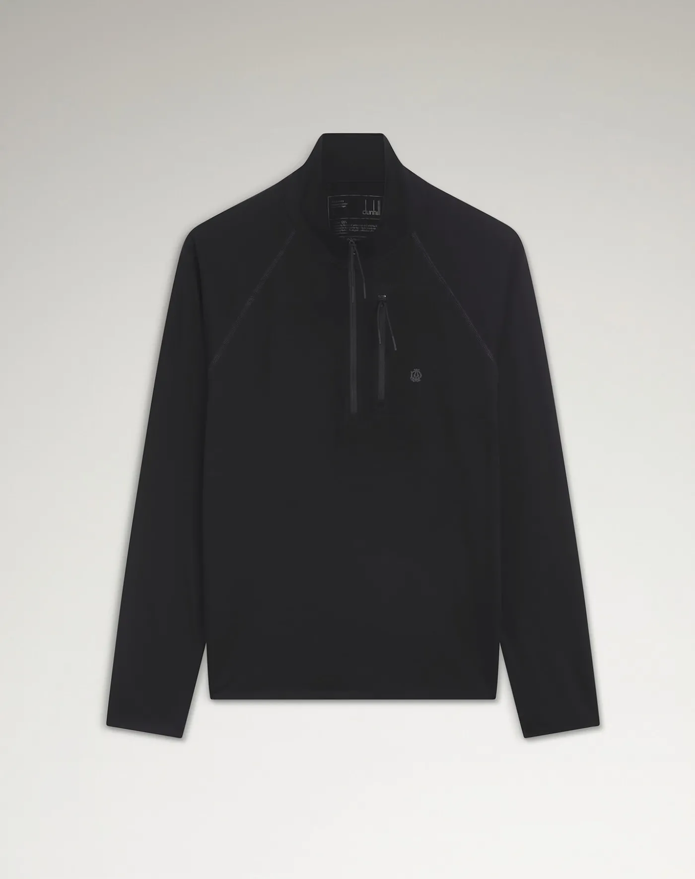 Athluxury Wool 1/4 Zip Long Sleeve T-Shirt
