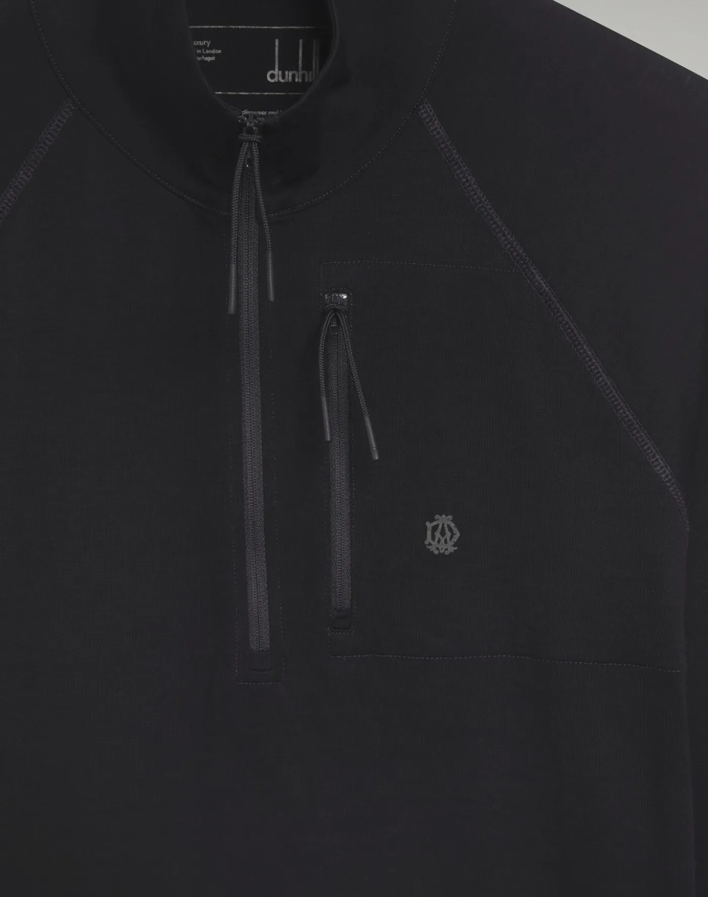 Athluxury Wool 1/4 Zip Long Sleeve T-Shirt