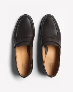 Audley Leather Penny Loafers