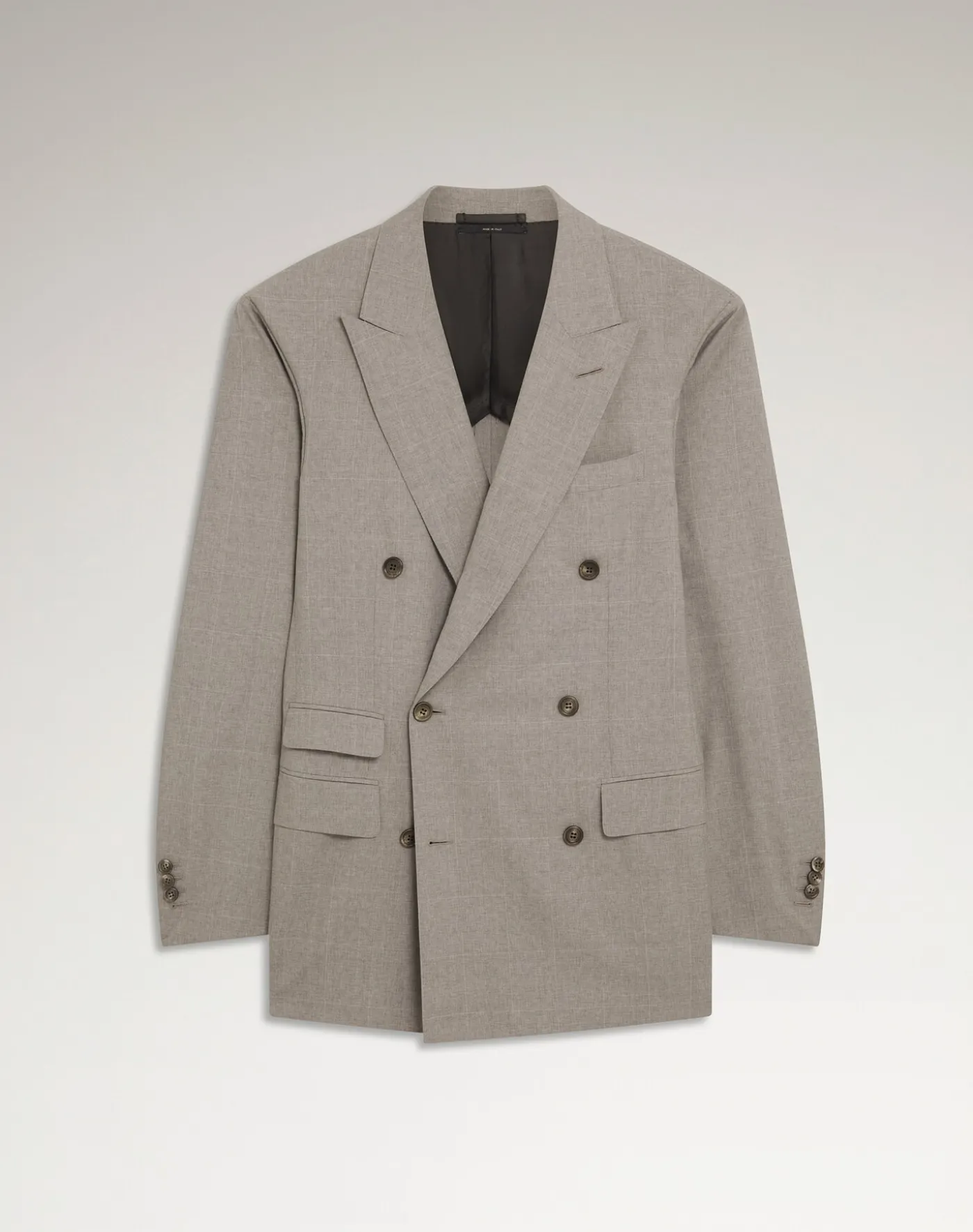 Bourdon Tropical Wool and Cashmere Double Breasted Jacket