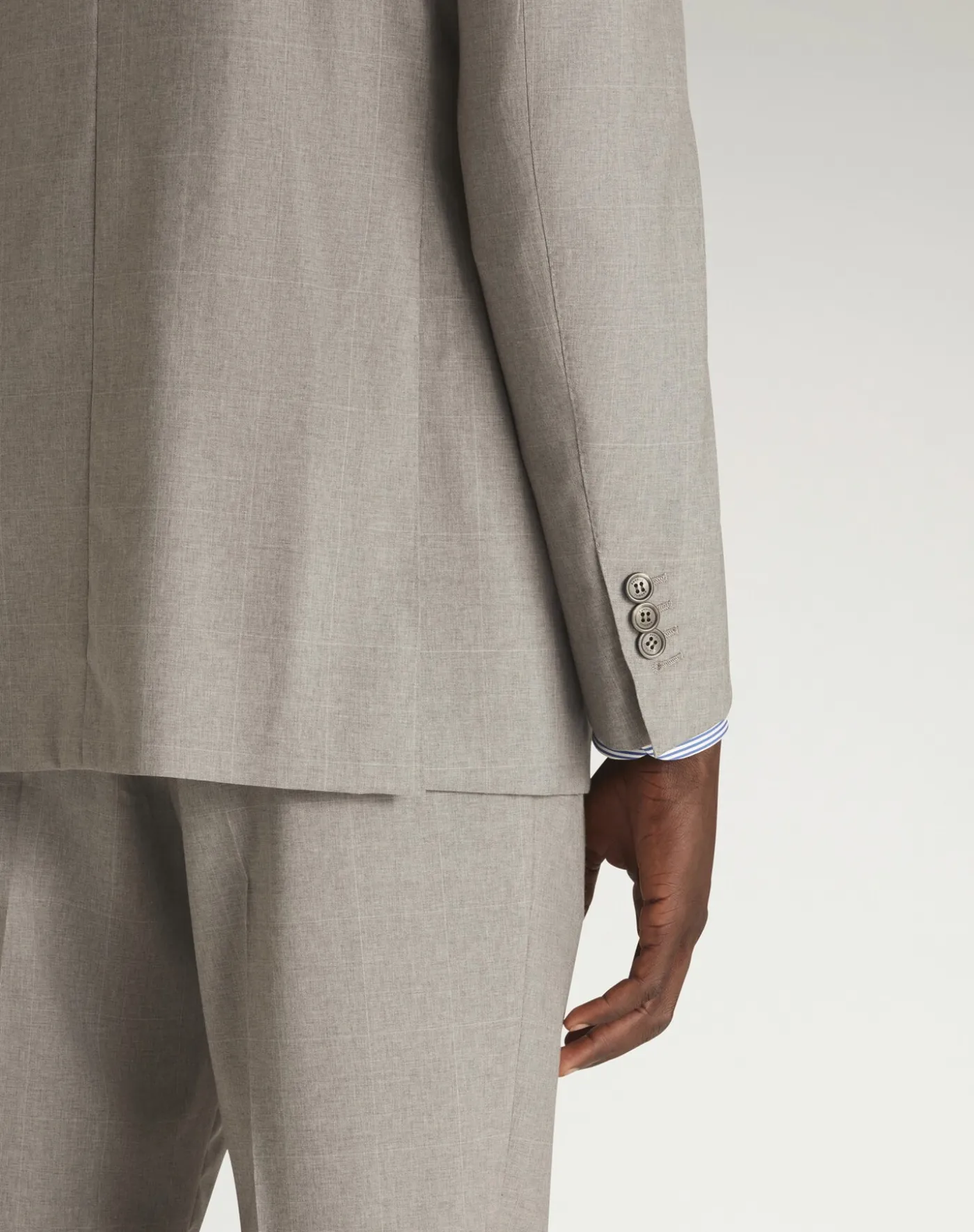 Bourdon Tropical Wool and Cashmere Double Breasted Jacket