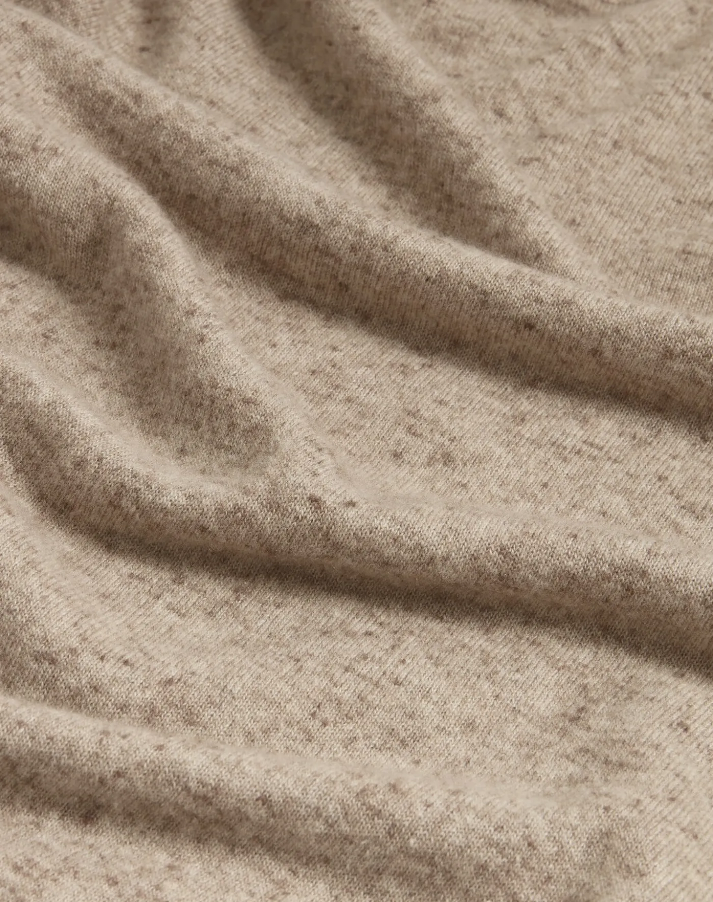 Cashmere Donegal Roll Neck Jumper