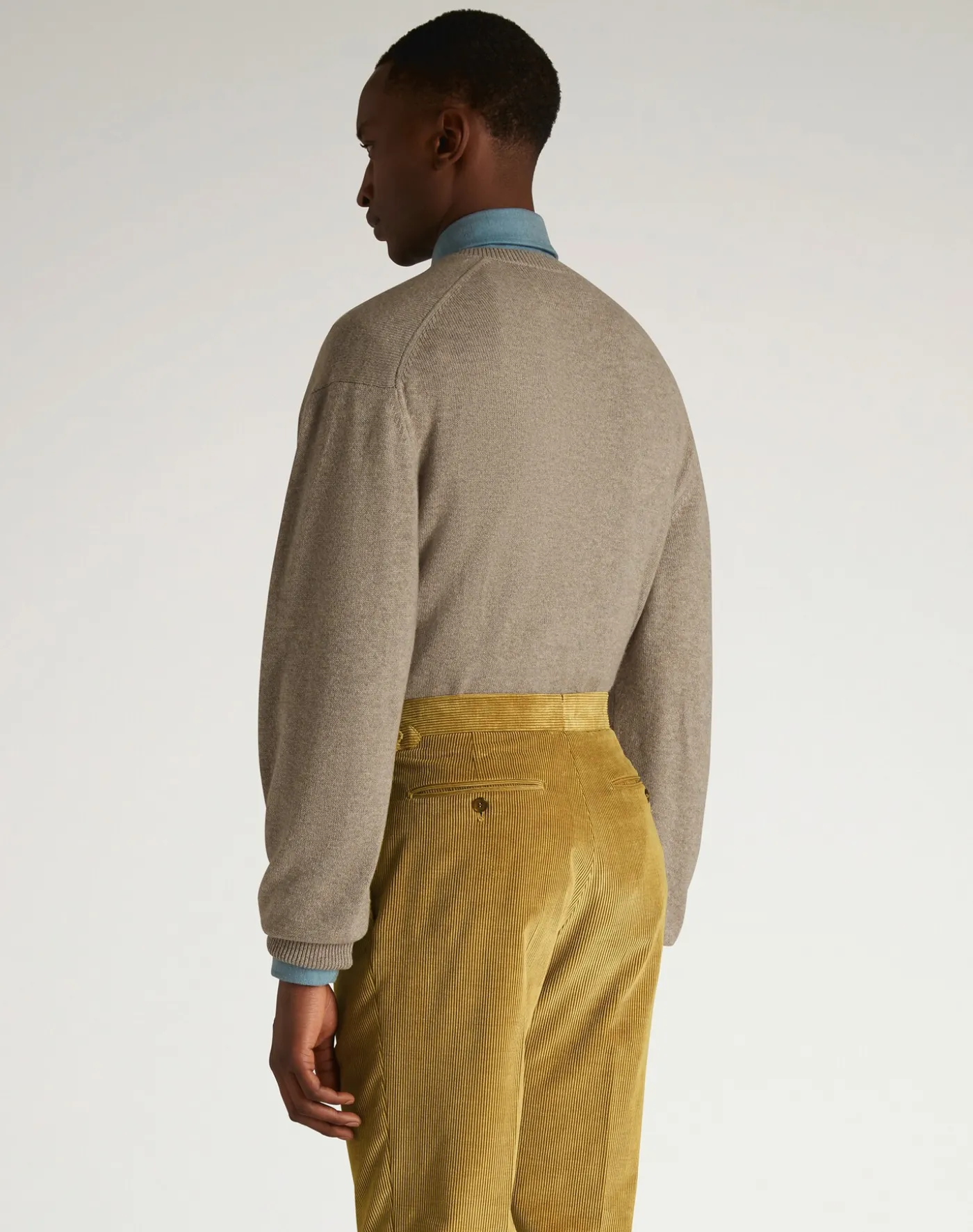 Cashmere Heritage V Neck Jumper
