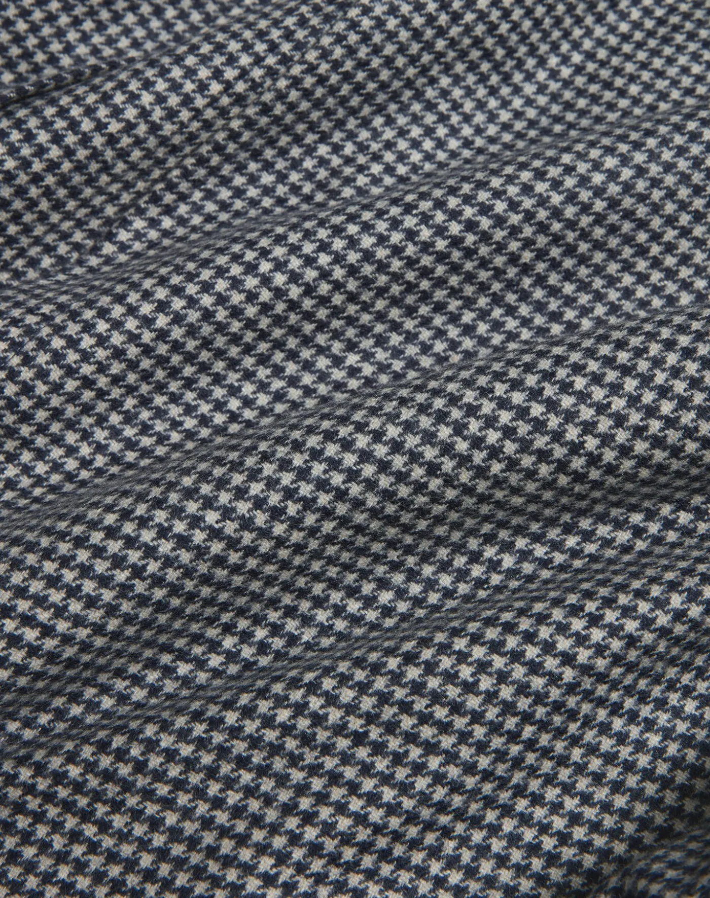 Cashmere Houndstooth Check Balmacaan