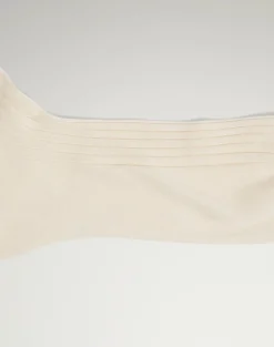 Cashmere Silk Ribbed Socks
