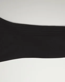 Cashmere Silk Ribbed Socks