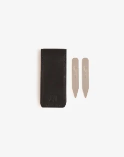 Collar Stiffeners & Leather Case