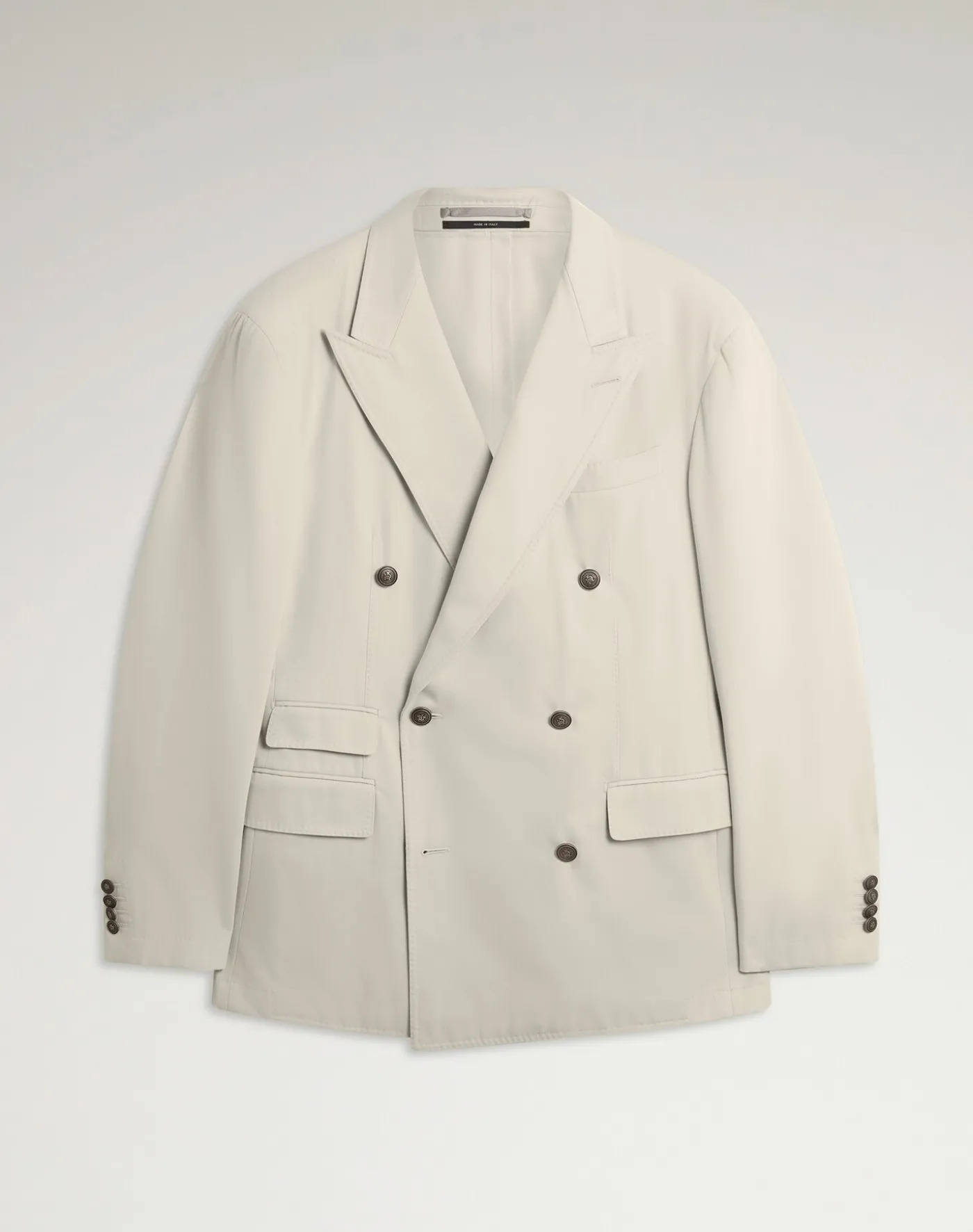 Cotton Cashmere Cavendish Double Breasted Jacket