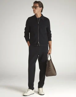Cotton Cashmere Track Pants