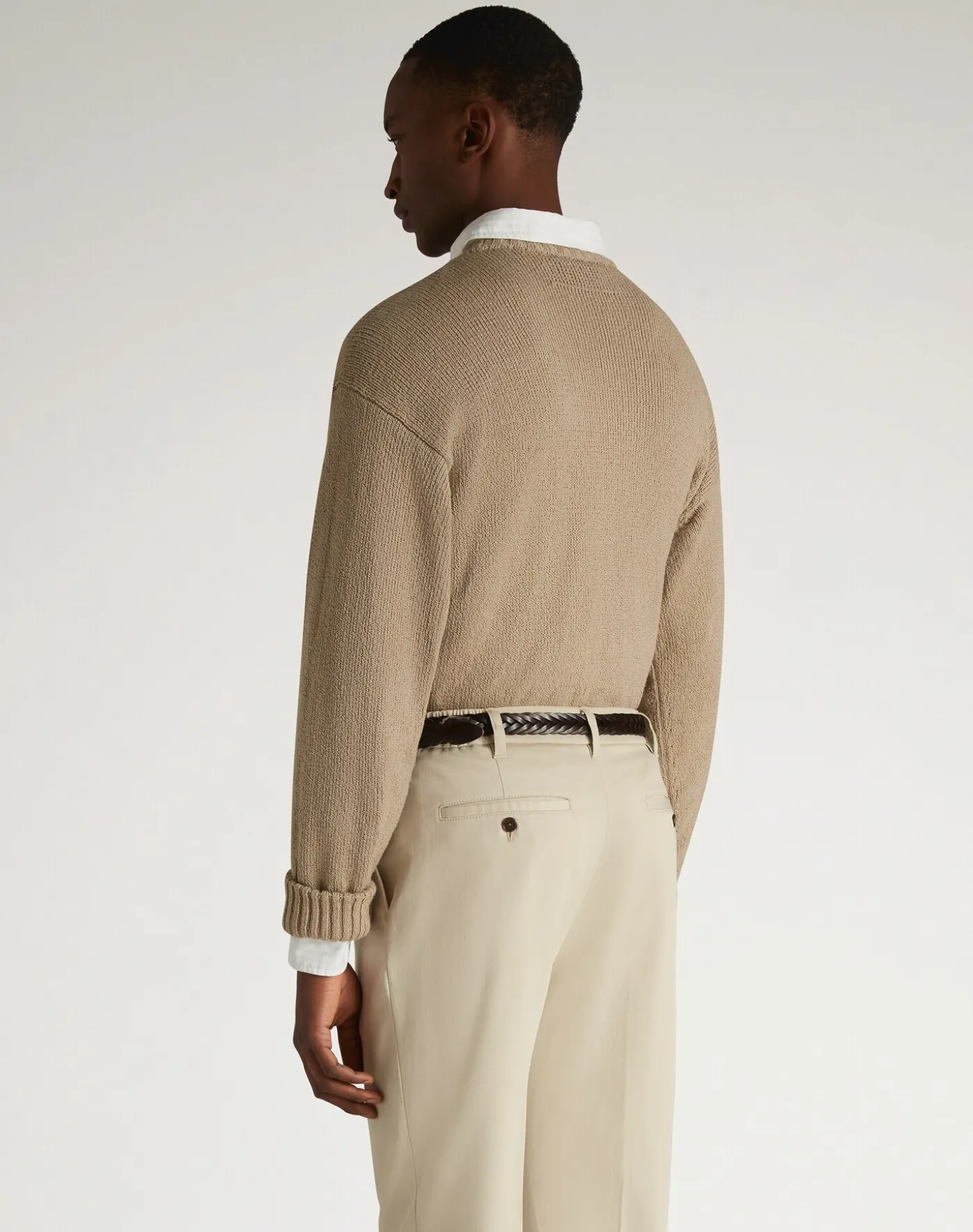 Cotton Crew Neck Jumper