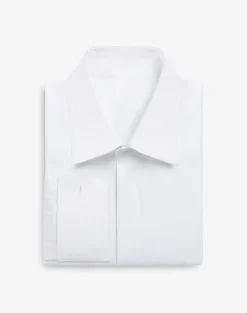 Cotton Oxford Bib Point Collar Evening Shirt