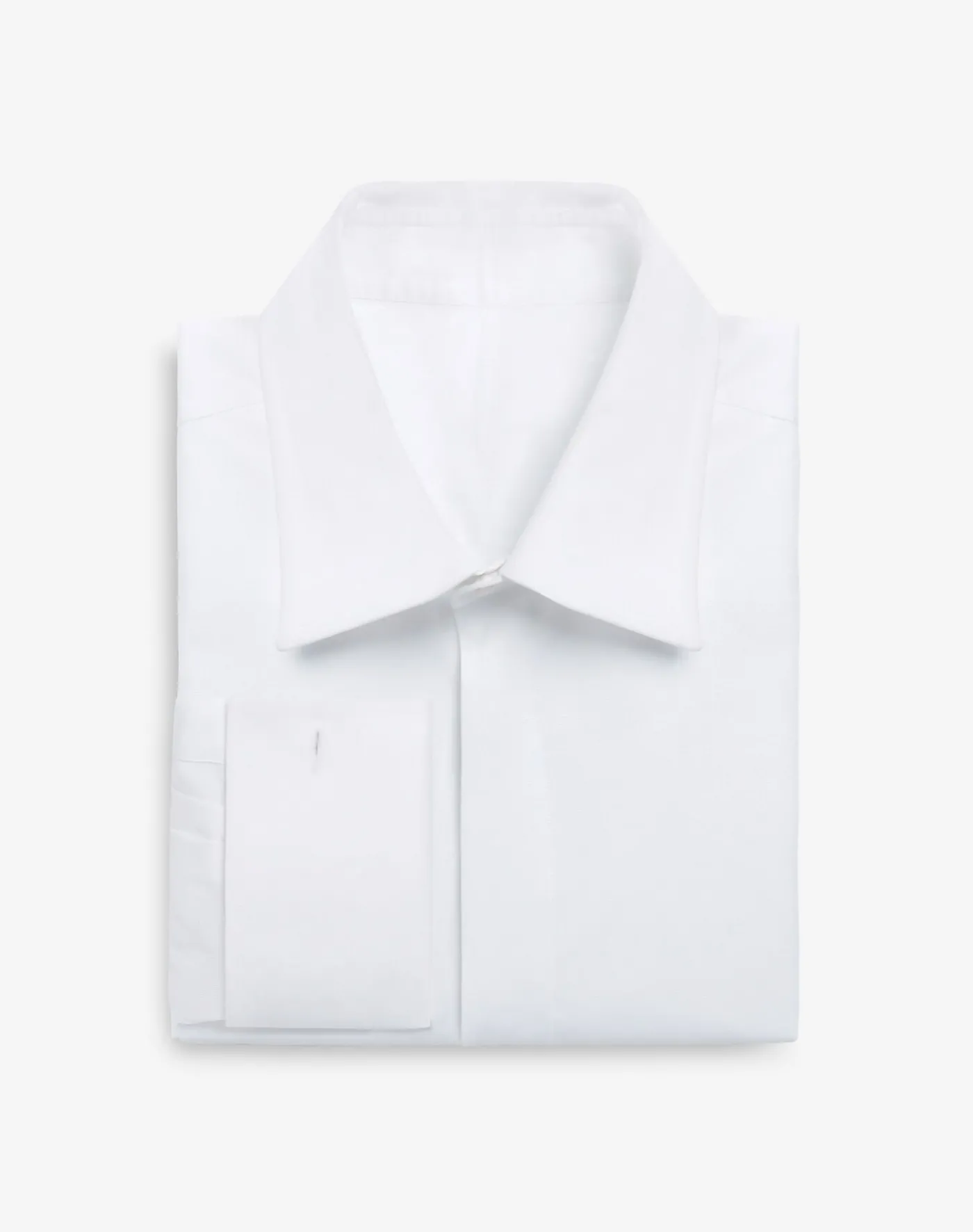 Cotton Oxford Bib Point Collar Evening Shirt