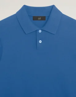 Cotton Silk Pique Short Sleeve Polo