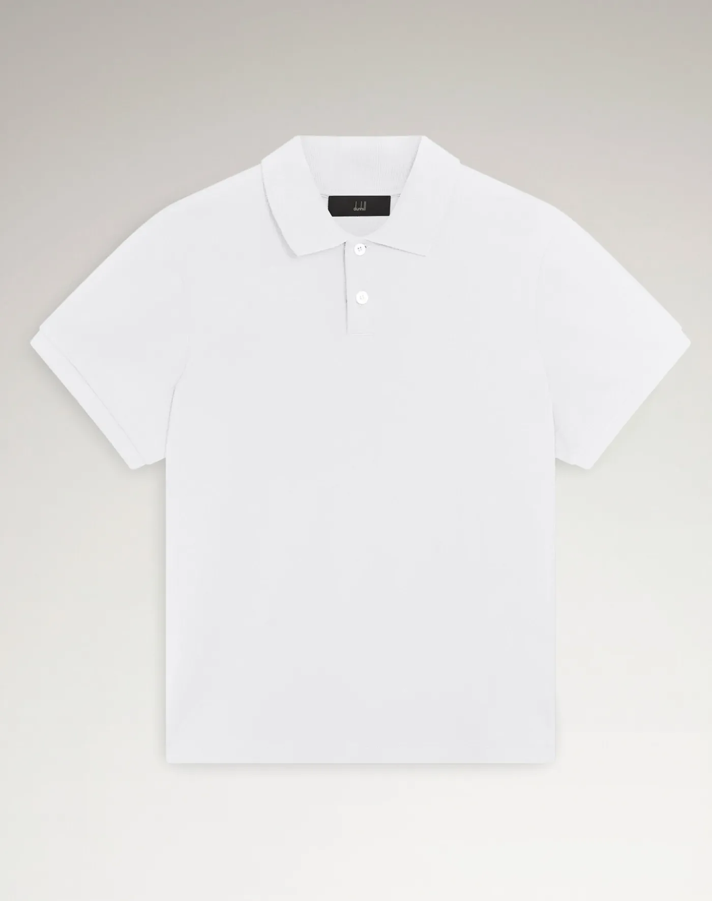 Cotton Silk Pique Short Sleeve Polo
