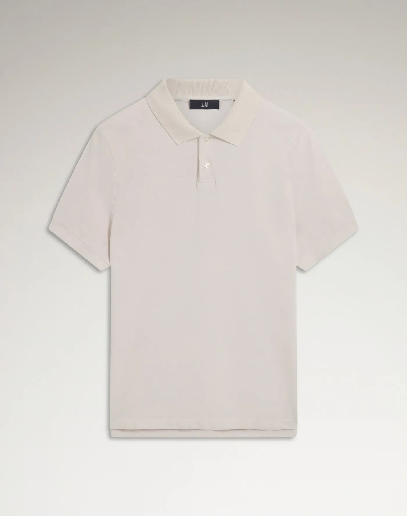 Cotton Silk Pique Short Sleeve Polo