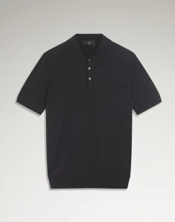 Cotton Silk Short Sleeve Polo