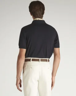 Cotton Silk Short Sleeve Polo