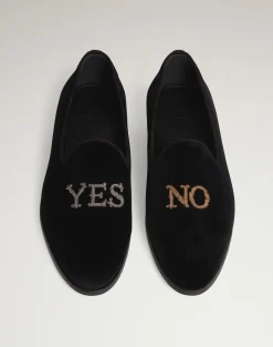 Decision Velvet Slippers