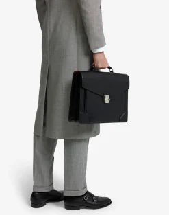 Eltham Lock Double Flap Document Case