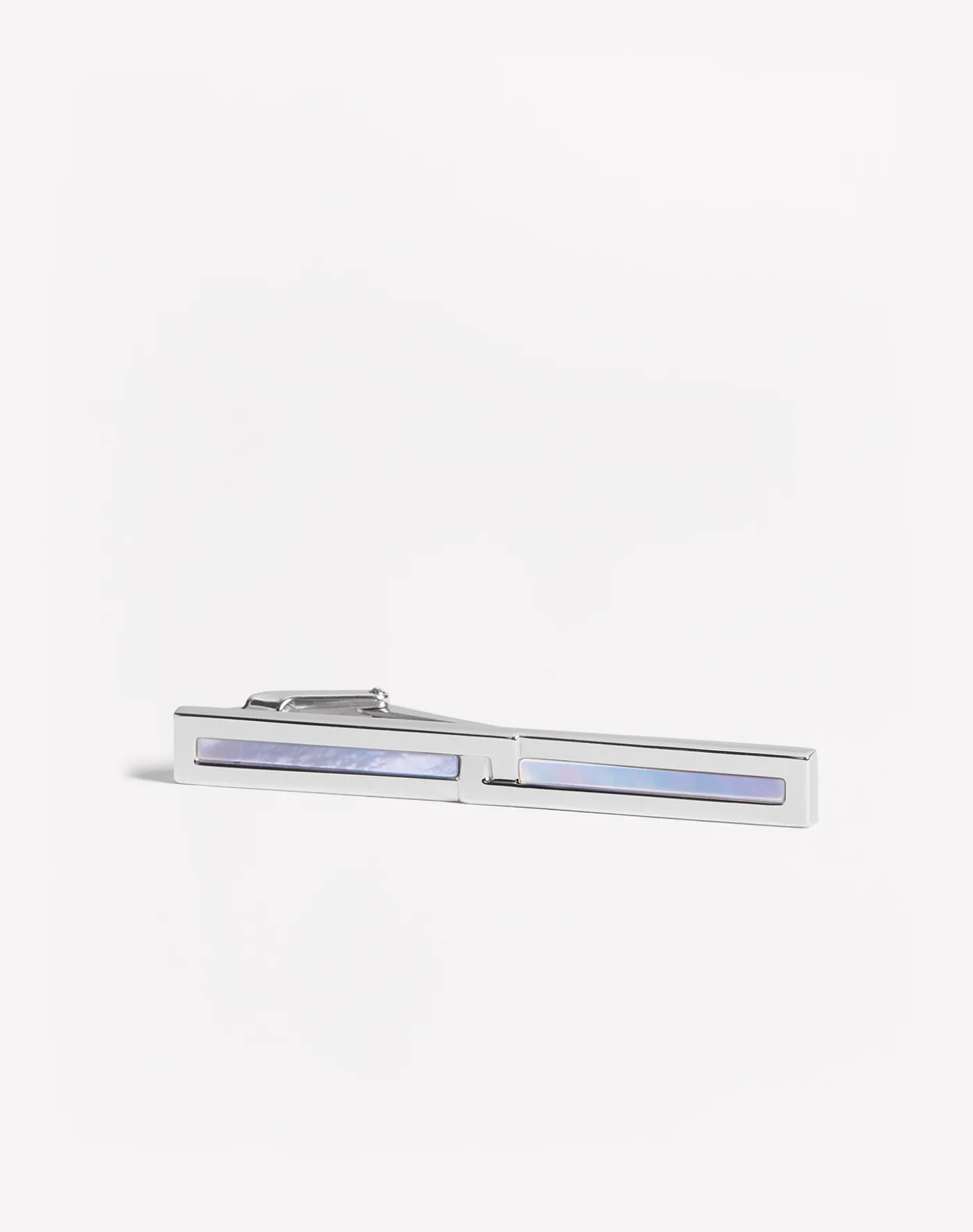 Figure Eight White Mother Of Pearl Tiebar