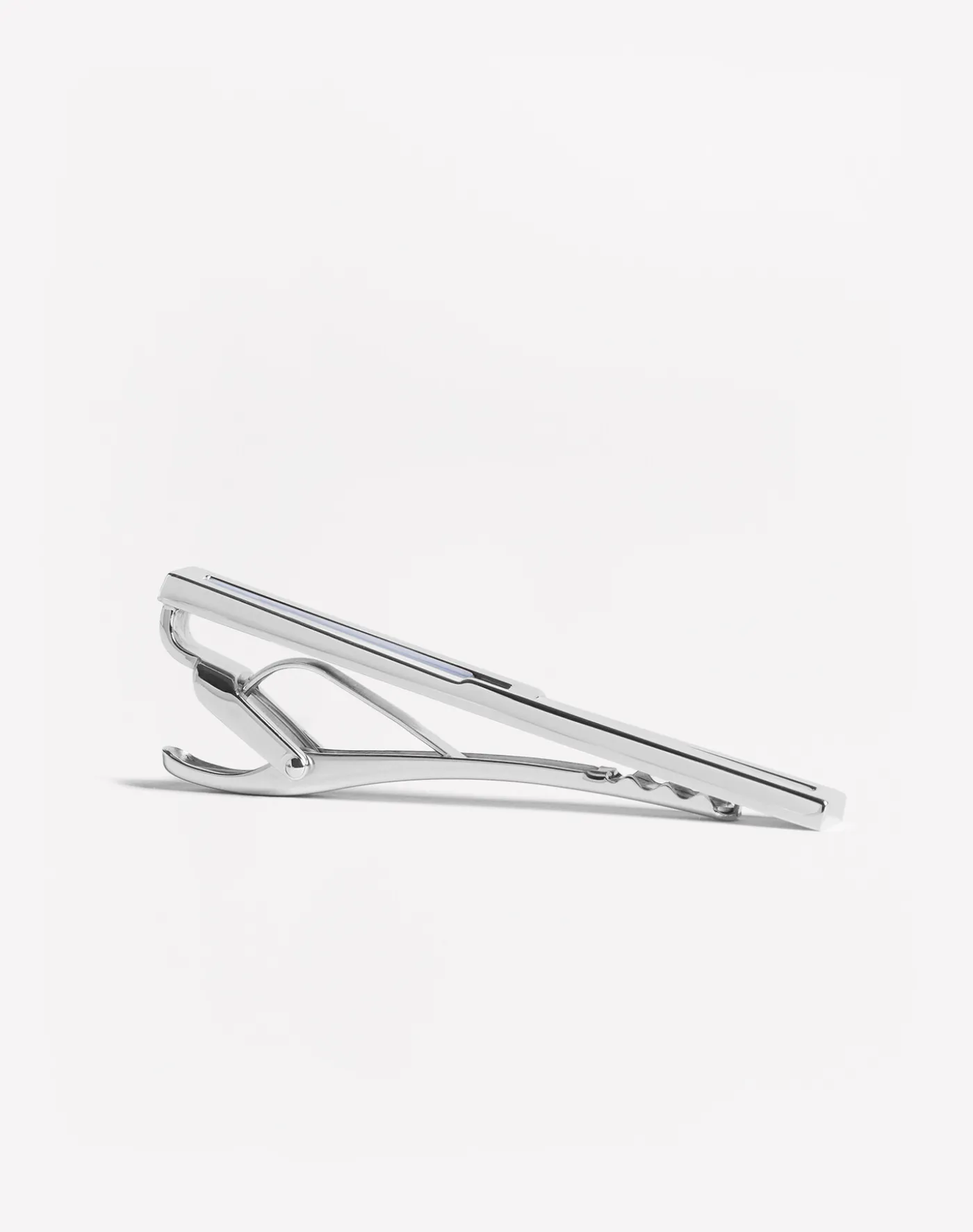 Figure Eight White Mother Of Pearl Tiebar