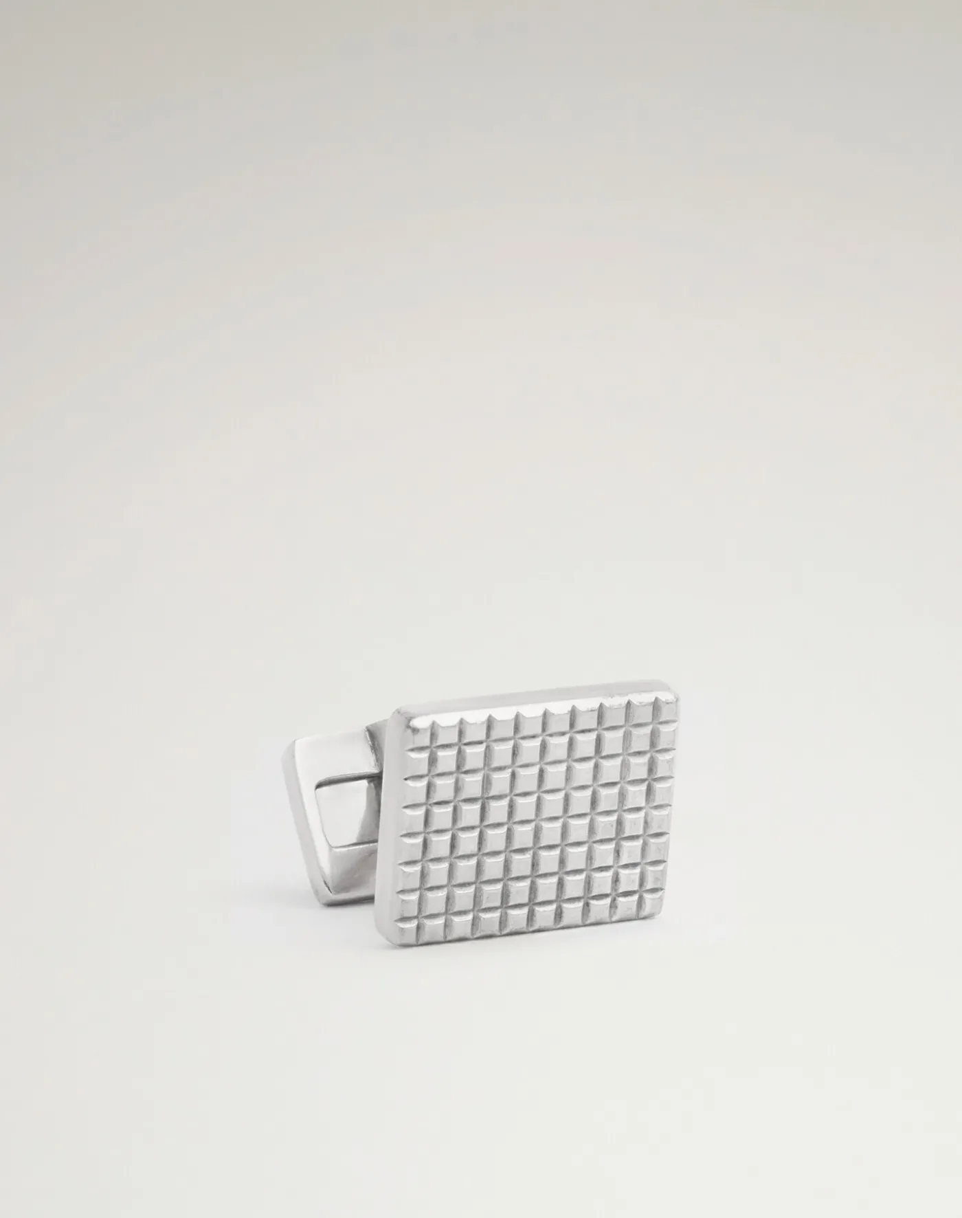Hobnail And Reed Tile Cufflinks