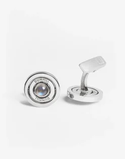 Labradorite Gyro Cufflinks