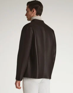 Leather Driving Jacket
