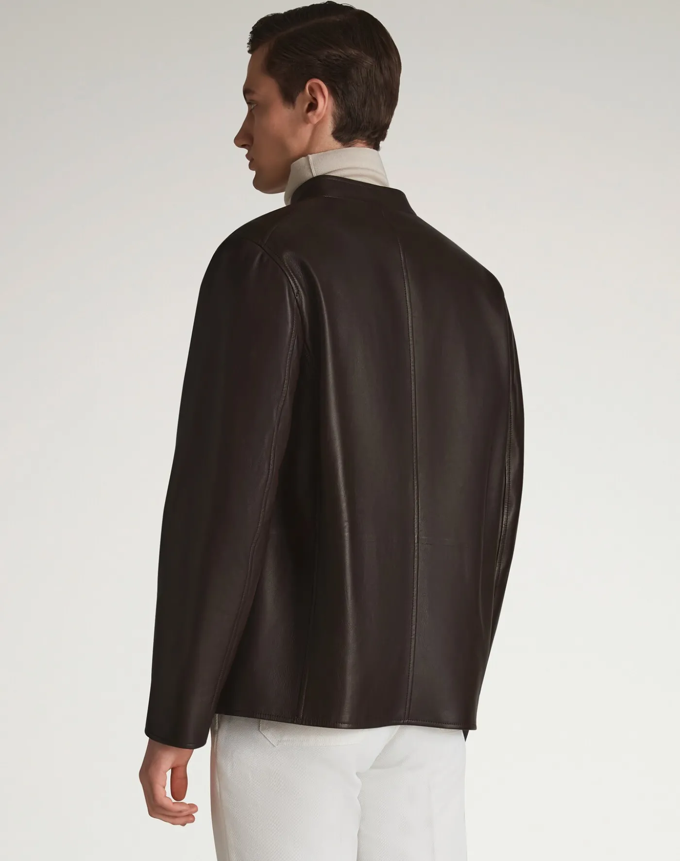 Leather Driving Jacket