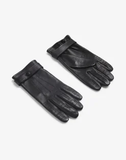 Leather Wrap Driving Gloves