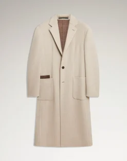 Merino Wool Double Face Chesterfield Coat