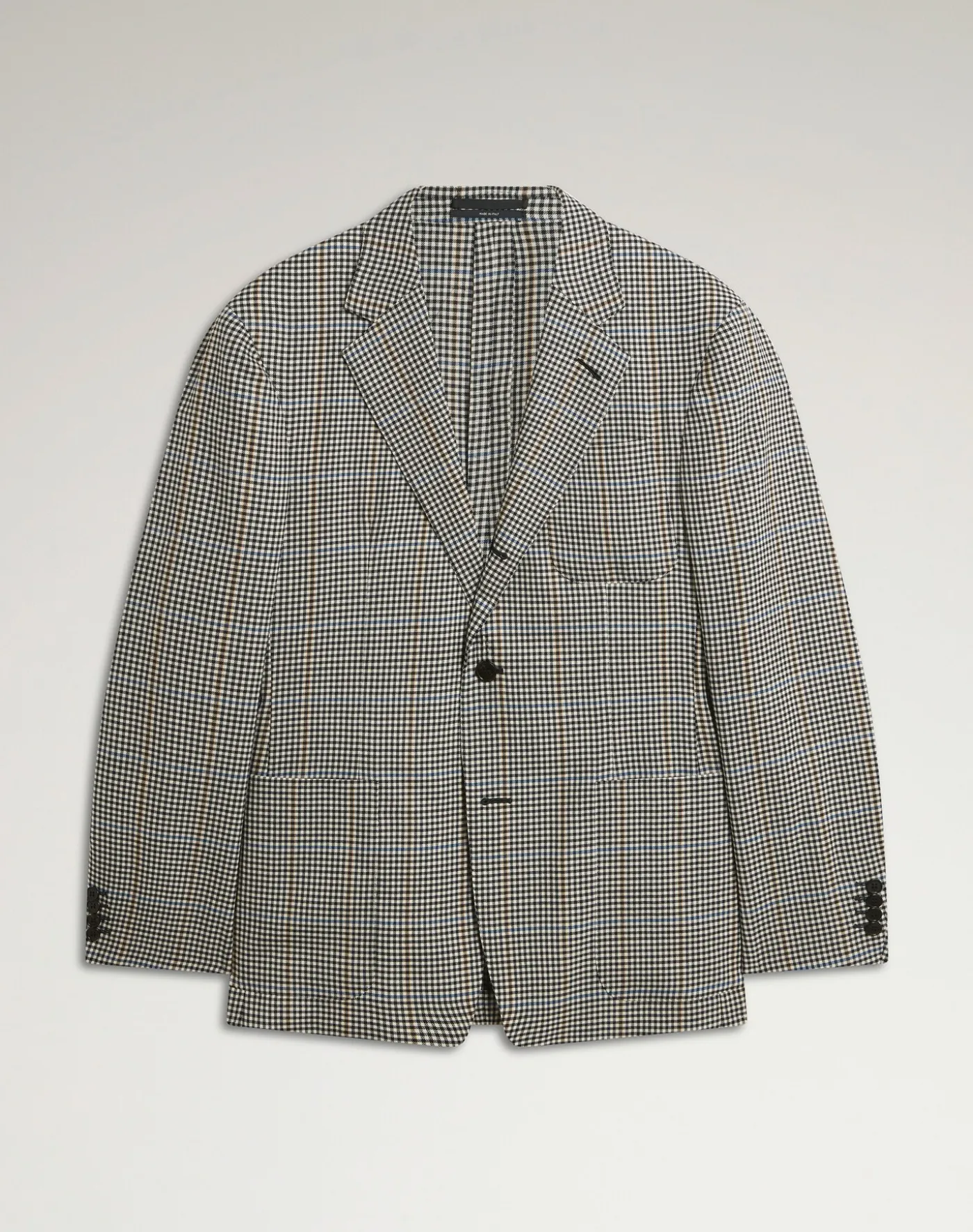 Merino Wool Gingham Cavendish Jacket