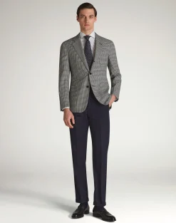 Merino Wool Gingham Cavendish Jacket