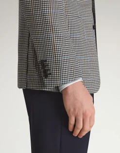 Merino Wool Gingham Cavendish Jacket