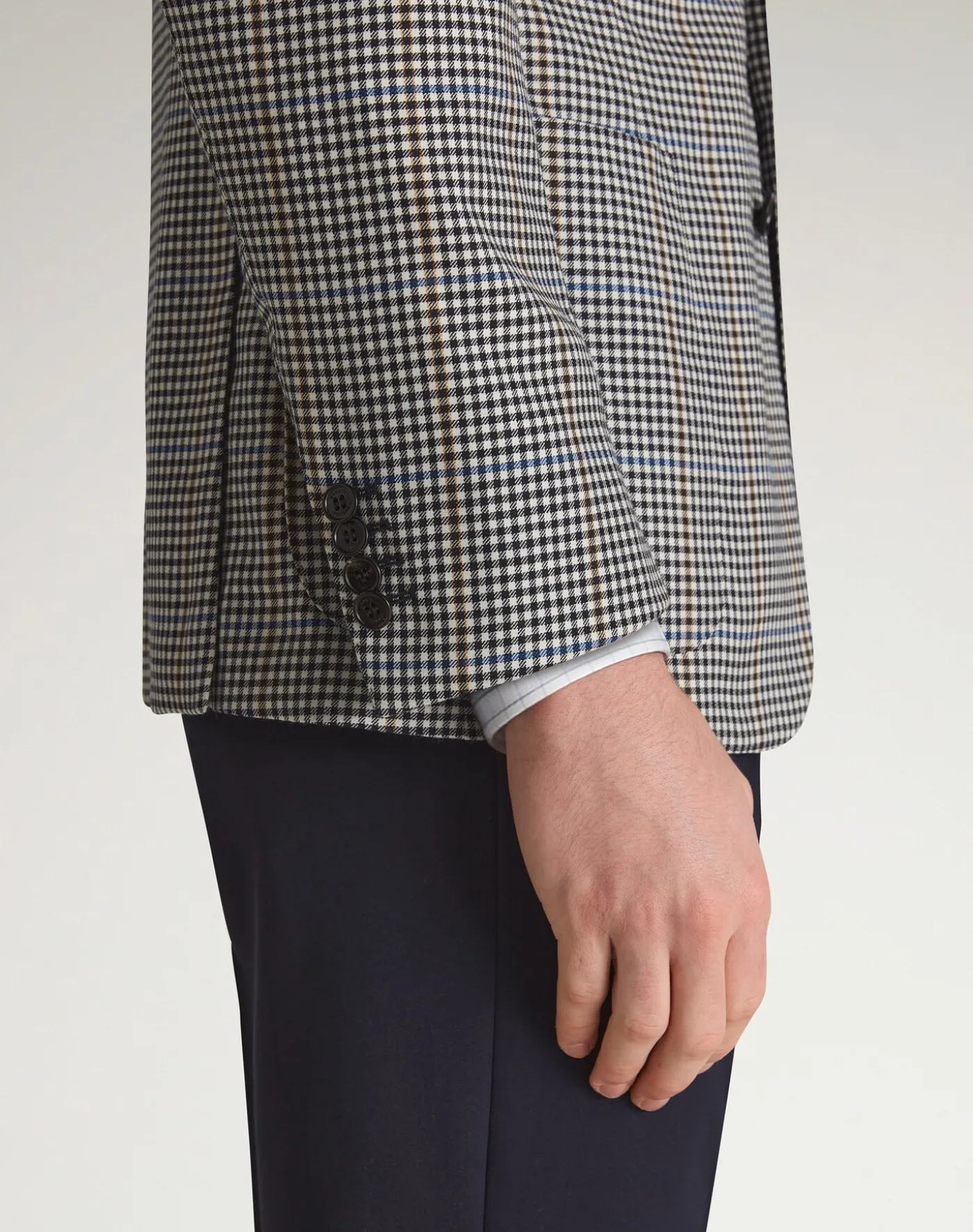 Merino Wool Gingham Cavendish Jacket