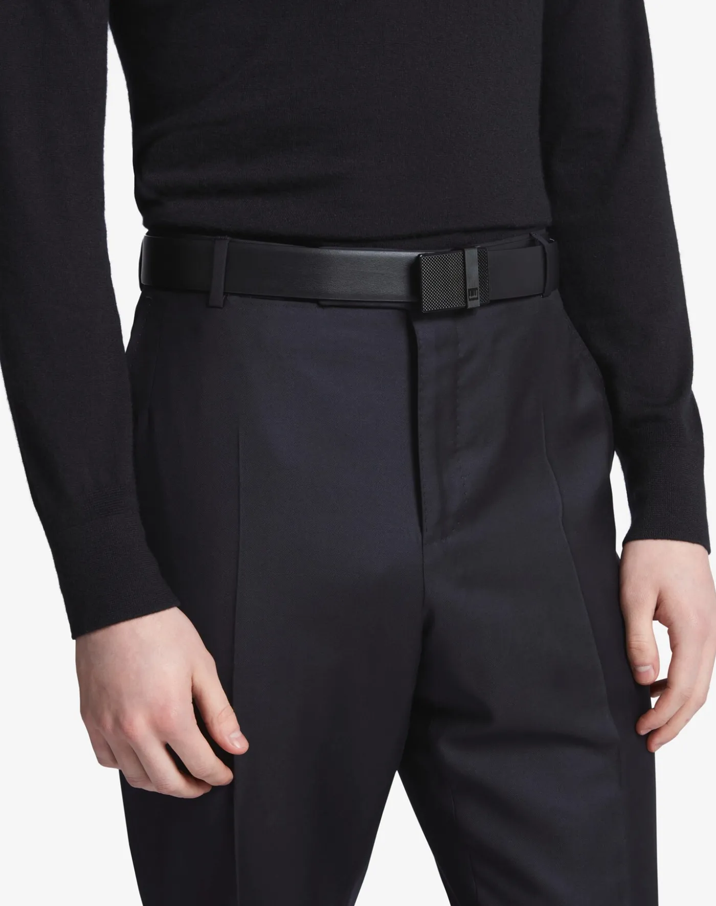 35mm Automatic Longtail Buckle Leather Belt