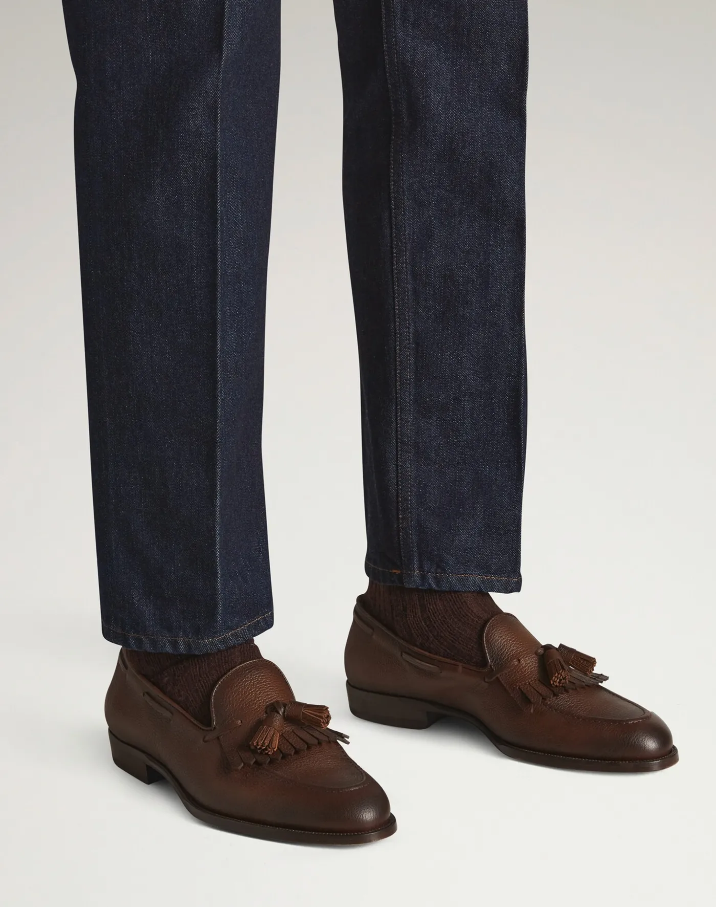 Mount Kiltie Leather Loafers