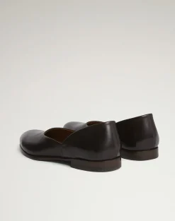 Mount Two Piece Leather Slippers