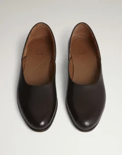 Mount Two Piece Leather Slippers