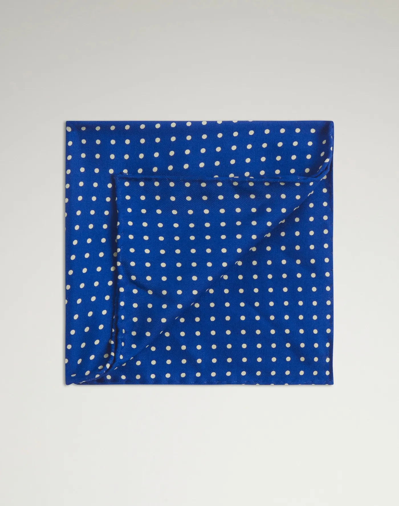 Screen Printed Polka Dot Pocket Square