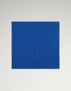 Screen Printed Polka Dot Pocket Square