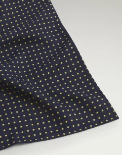 Screen Printed Polka Dot Pocket Square