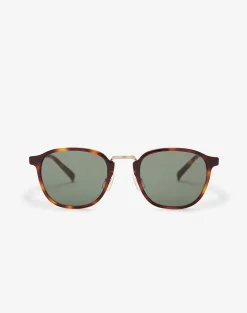Signature Reed Rectangular Frame Sunglasses