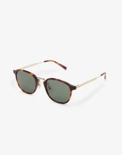 Signature Reed Rectangular Frame Sunglasses