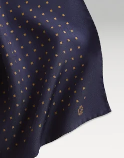 Silk Archive Neats Printed Pocket Square