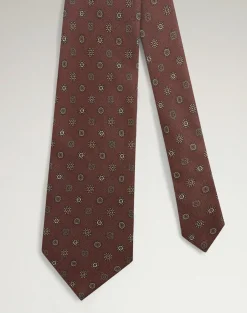 Silk Circular Neats Tie