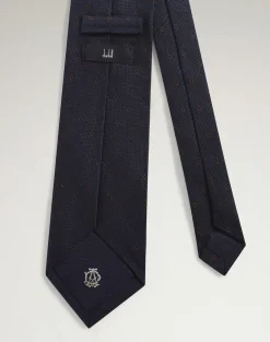 Silk Diamond Motif Woven Tie