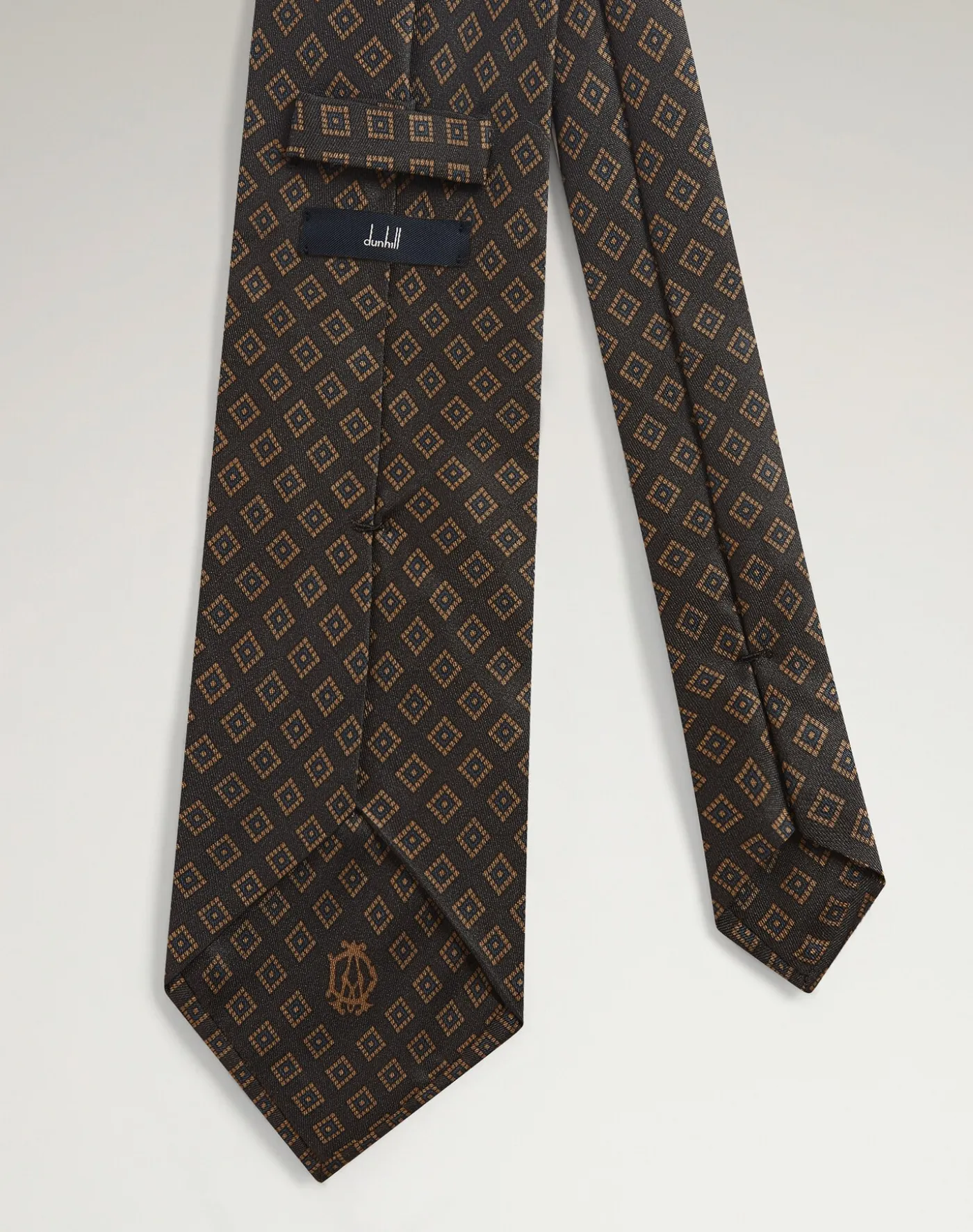 Silk Diamond Neats Printed Tie