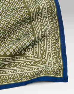 Silk Micro Diamond Neats Screen Printed Pocket Square