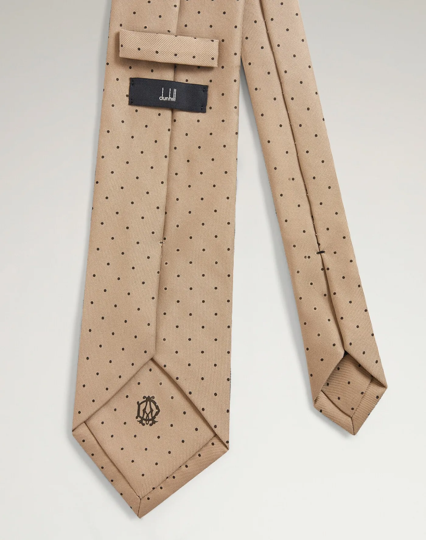 Silk Polka Dot Screen Printed Tie